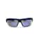 Ge Safety Glasses, Anti-Fog & Anti-Scratch, Blue Mirror Lens, Black/Blue Frame GE109BAF - alternate 2